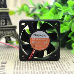 SUNON Fan 5CM 12V 1.5W KD1205PHB1 5015 50x50x15mm 2pin - Picture 1 of 1