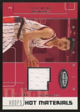 2002-03 Hoops Hot Prospects Yao Ming Materials Jersey #HM-YM