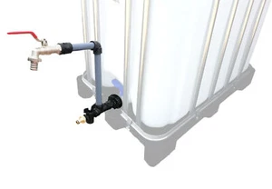 Schwanenhals mit Gardena kompatiblen Anschluss passend für IBC Container - Bild 1 von 4
