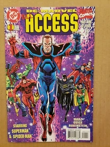 DC Marvel All Access #1 1996 casi nuevo- - Imagen 1 de 2
