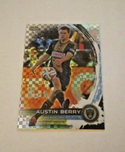 Austin Berry Philadelphia Union 2014 cromado X-Fractor MLS #41 - Imagen 1 de 2