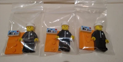 3x LEGO Clásico Oficial de Policía Minifigura - Serie 18 Coleccionable 71021-8 COL329 Foto 1 de 4