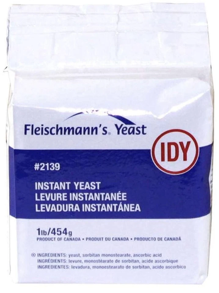Fleischmanns Dry Instant Baking Yeast 1lb Bag - 20 Count