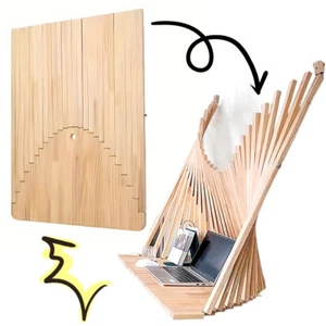 Foldable Wall Mounted Desk Invisible Computer Table Hanging Wall Folding Table - Picture 1 of 12