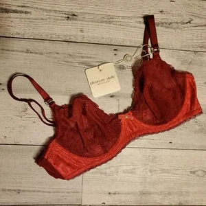 NWT Pleasure State Australia Poppy Celeste Rumba Red Bling 36C - Picture 1 of 6
