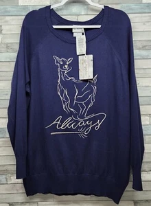 Torrid Harry Potter Sweater Patronus Always Size 2 New With Tags 2X 18-20 - Picture 1 of 5
