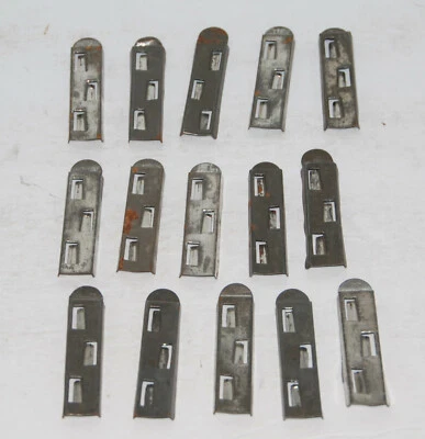 Гусеничные зажимы для колеи O, 15 штук, винтажные, гусеничные зажимы Lionel - Изображение 1 из 3