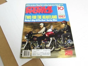 1987 October CYCLE WORLD - Vintage Motorcycle Magazine - Imagen 1 de 2