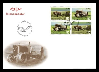Iceland 2008 FDC, Old Agricultural Implements / Tools, Lot # 1a. - Image 1 of 2