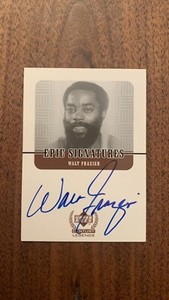 1999 Upper Deck Century Legends Epic Signatures Walt Frazier Auto Autograph