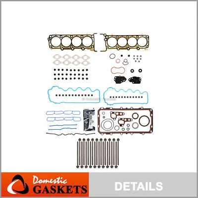 Juego completo de juntas pernos de cabeza para Ford Mustang 09-10 4,6 L SOHC 24 V VIN H Foto 1 de 4