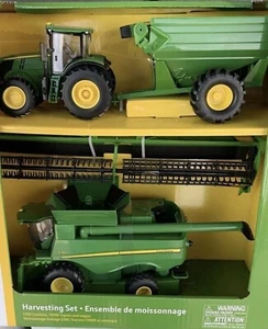 NEW John Deere 1/32 S780 Combine Grain Head 7290R Tractor Grain Cart 47358 - Picture 1 of 2