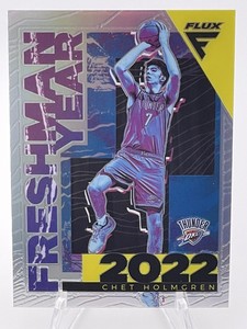 2022-23 Flux Chet Holmgren Freshmen Year Silver Prizm #9