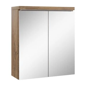 Badezimmer Spiegelschrank Toledo 60cm Lefkas – Stauraum Unterschrank Möbel zwei  - Bild 1 von 5