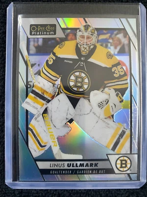 2023-24 O-Pee-Chee Platinum - Rainbow - #47 Linus Ullmark - Image 1 of 2