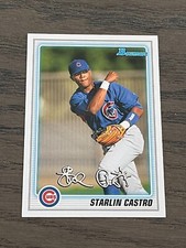 2010 Bowman Prospects Starlin Castro #BP100 Chicago Cubs