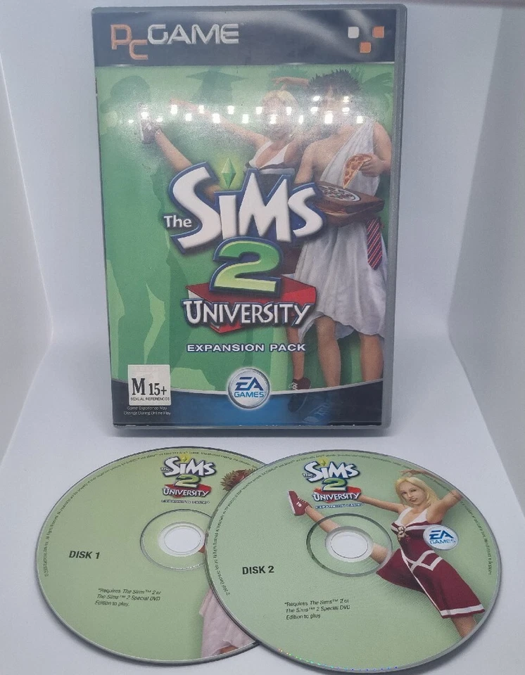 PC game - The Sims 2 University Expansion pack +  CD KEY - BIG BOX - Image 1 of 1