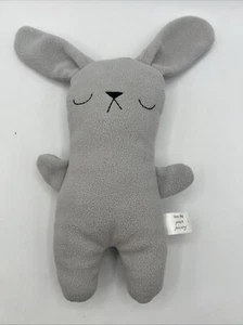 Sleepy King June & January Gray Bunny Plush Stuffed Animal Fleece Soft - Picture 1 of 8