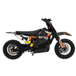 Bicicleta de tierra eléctrica para niños Gecko 48V 1.4KW 10""/10"" sin escobillas 54cm asiento rojo/hora - Imagen 1 de 10