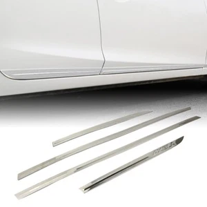 4Pcs Door Body Side Cover Trim Strip for Mazda Axela 2017 2018 Stainless Steel - Picture 1 of 6