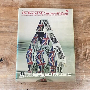 The Best Of McCartney & Wings Easy Play Speed Music PB Children's Songbook - Picture 1 of 16