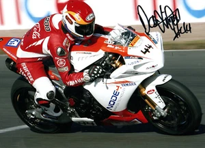 Foto autógrafa firmada a mano del ciclista BSB Dan Linfoot 7x5" AG - Imagen 1 de 1