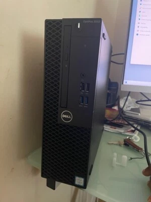 Dell Optiplex 3050 SFF- CORE i3 7th, 16GB RAM, 256GB M.2 SSD, 500GB HDD, Win 11 - Image 1 of 4