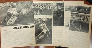 1969 Westlake Grand Prix Motocross 5p Rennartikel Joel Robert Roger Decoster - Bild 1 von 2