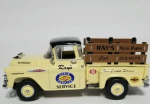 1957 CHEVROLET 3100 PICKUP TRUCK RAYS SERVICE DIXIE GAS 1:43  MATCHBOX 1995 COA - Picture 1 of 5