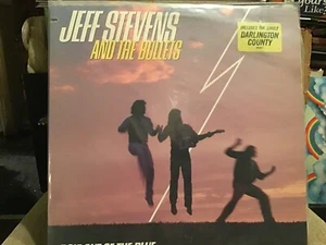 JEFF STEVENS AND THE BULLETS LP * BOLT OUT OF THE BLUE * PROMO * 1986 * ATLANTIK - Bild 1 von 6