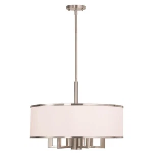 Livex Lighting Park Ridge Chandeliers, Brushed Nickel - 62616-91 - Picture 1 of 1