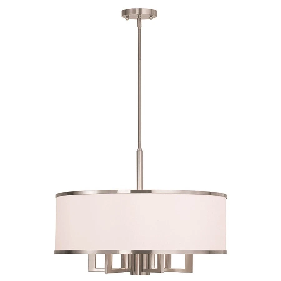 Livex Lighting Park Ridge Chandeliers, Brushed Nickel - 62616-91 - Image 1 of 1