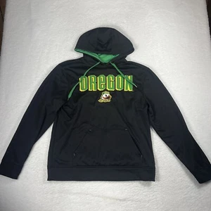 Oregon Ducks Pullover Hoodie bestickt Medium schwarz Ente Logo College Football - Bild 1 von 7