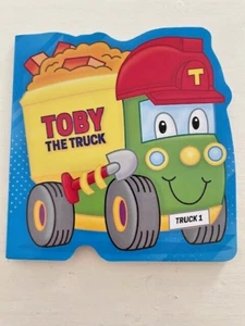 Toby der LKW Brett geformtes Lesebuch für frühe Jahre für Kinder, Kleinkind - Bild 1 von 3