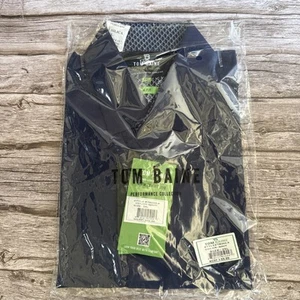 Tom Baine Navy Blue 2XL Short Sleeve Shirt - Picture 1 of 3