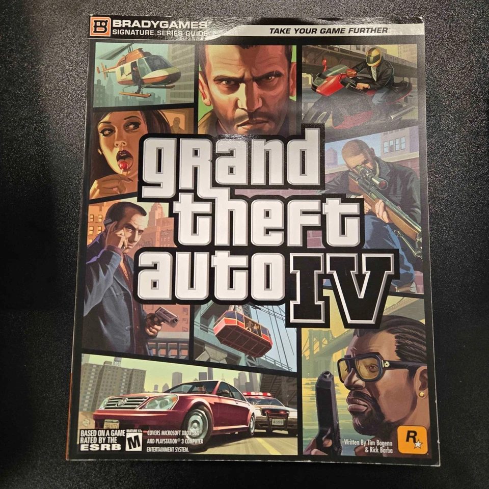 Grand Theft Auto IV 4 Brady Games Signature Series Strategy Guide Book Paperback - Image 1 of 1