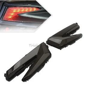 Smoke Rear LED Tail Light Assembly Fit For Can-Am Maverick X3 RR 4×4 XRC Turbo - Picture 1 of 15