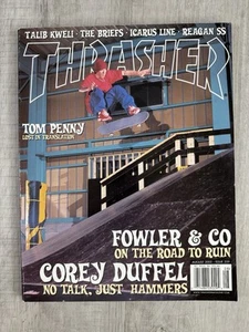 Thrasher Magazine August 2002 Issue 259 VTG Skateboard Tom Penny Corey Duffel - Picture 1 of 24