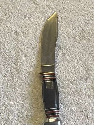 Faca de caça vintage Remington DuPont destro 32 sem bainha - Imagem 1 de 4