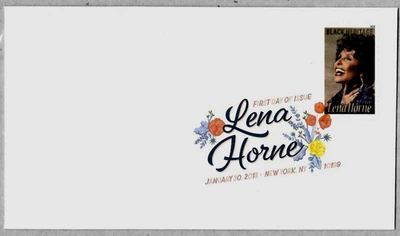 LENA HORNE 2018 US 5259 CELEBRATE BLACK HERITAGE FOREVER STAMP DCP 1ST DAY COVER - Image 1 of 3