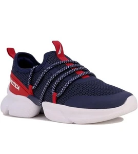 NAUTICA SLIP ON CASUAL WALKING RUNNING JOGGING SPORTS GYM TRAINERS SHOES PUMPS - Picture 1 of 12
