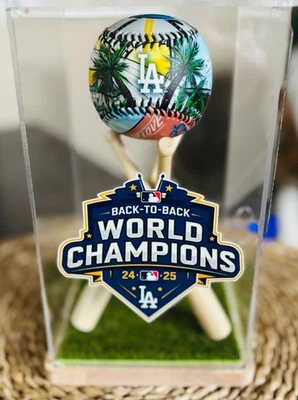 Los Angeles Dodgers World Series Champions ‘24 ‘25/Baseball/Display/Decal⚾️🏆🌴 - Image 1 of 4