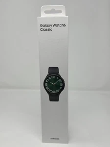 ✅Neuve scellée✅ Samsung Galaxy Watch6 Classic 43 mm BT WiFi Smartwatch Noir SM-R950 - Photo 1 sur 6