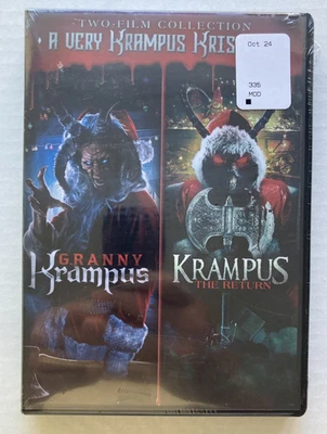 NEW A Very Krampus Kristmas DVD Granny Krampus / Krampus The Return 2 Films - Imagem 1 de 2