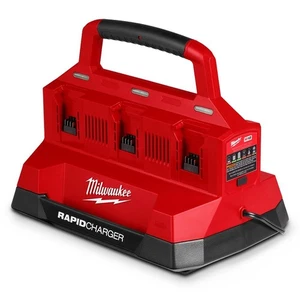 Milwaukee M18PC6 18V Li-ion PACKOUT 6 Bay Rapid Battery Charger - Picture 1 of 1