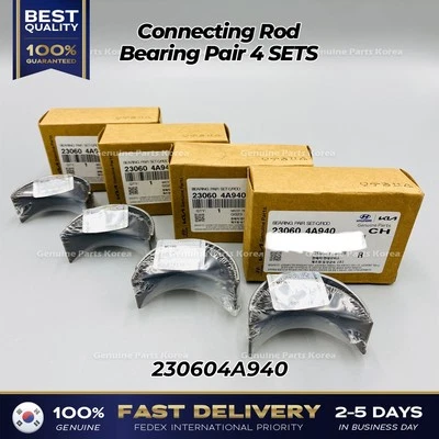 ⭐Genuine⭐ Connecting Rod Bearing Pair 4 SETS 230604A940 for Hyundai H1 - Image 1 of 3