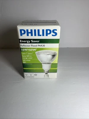 philips 16 w 120 v PAR30 Medium Screw  Base light bulb - Image 1 of 3