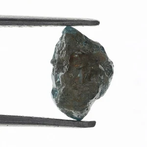 1,22 Karat blauer Rohdiamant natürlich lose dunkel 8,23 x 5,59 x 3,73 mm - Bild 1 von 2