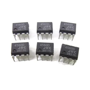 6-pcs JRC4560D New Old Stock 4560D Op-Amp ICs ~ U.S. SELLER - Picture 1 of 3