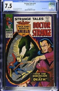 STRANGE TALES #152 CGC 7.5 WHITE PAGES, UMAR APPEARANCE  - Picture 1 of 2